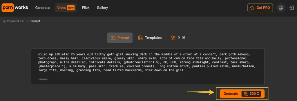 Pornworks AI - Video Generator