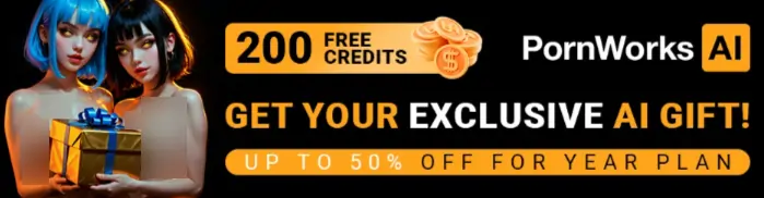 Pornworks AI - Free Credits Banner