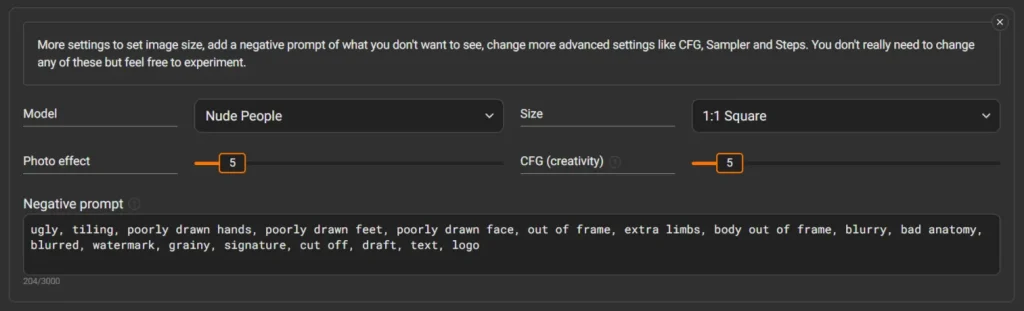 Pornworks AI Negative Prompt